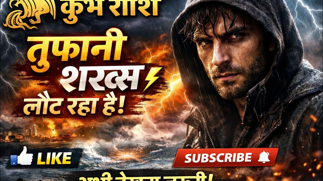कुंभ राशि | लौट रहा है तूफानी शख्स ⚡ जो आपकी किस्मत हिला देगा! ये सच होने वाला है