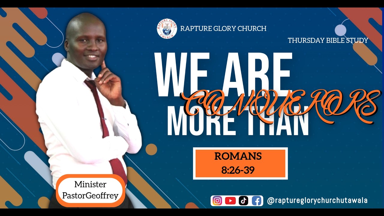 WE  ARE  MORE  THAN CONQUERORS