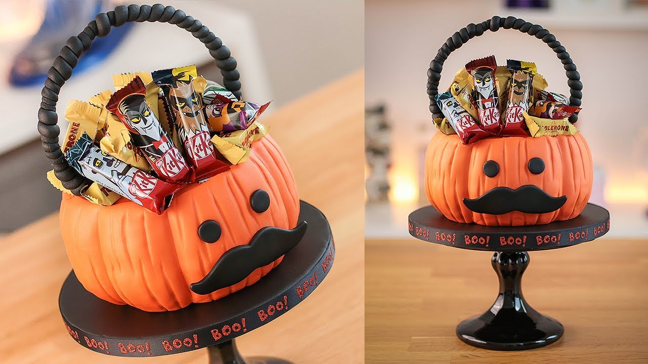 TORTA de CALABAZA con CHOCOLATES 🎃Tan Dulce