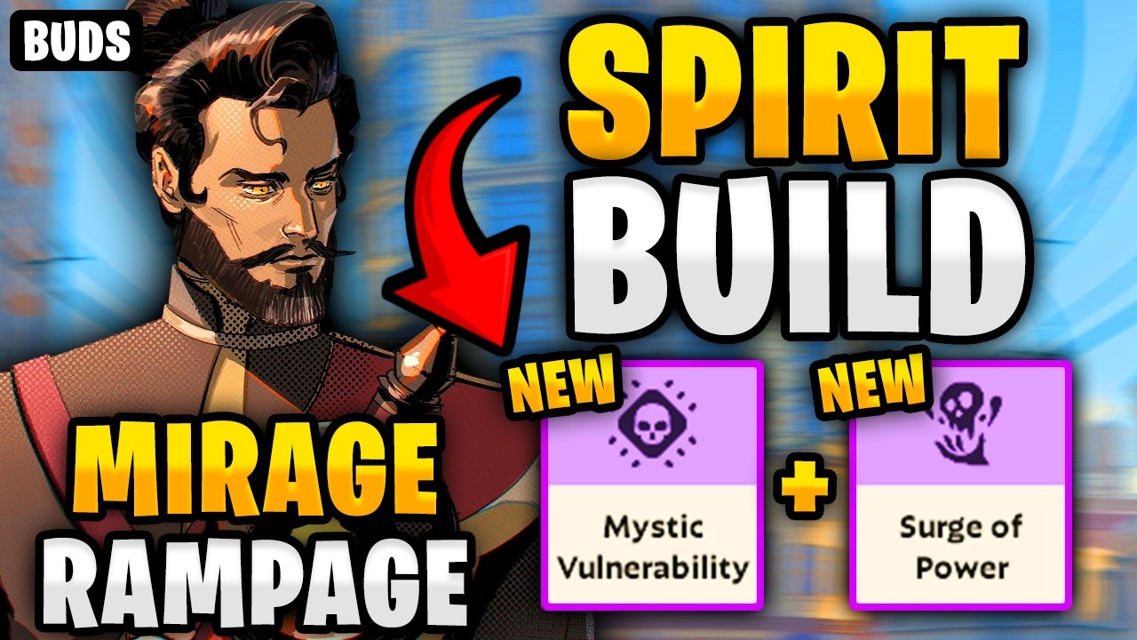 This SPIRIT Mirage Build Damage is Not Balanced - Deadlock Mirage Gameplay