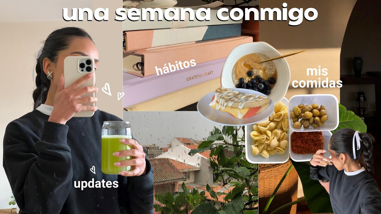 1 semana en mi vida intentando dejar mis malos hábitos