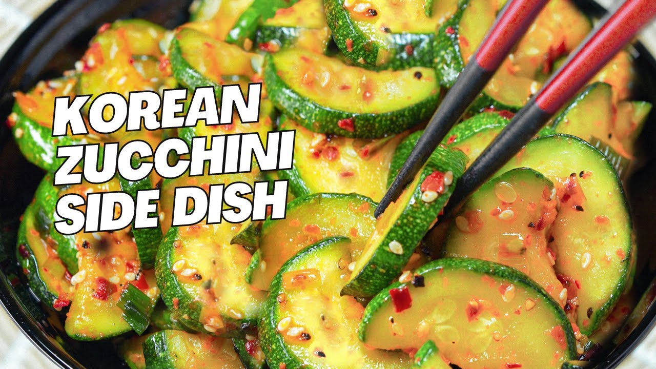 Korean Zucchini Side Dish. Recipe by Always Yummy!