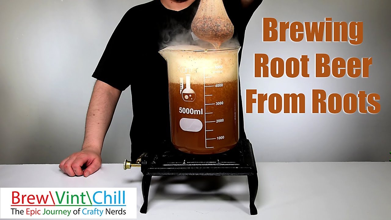 Brewing Root Beer From Roots