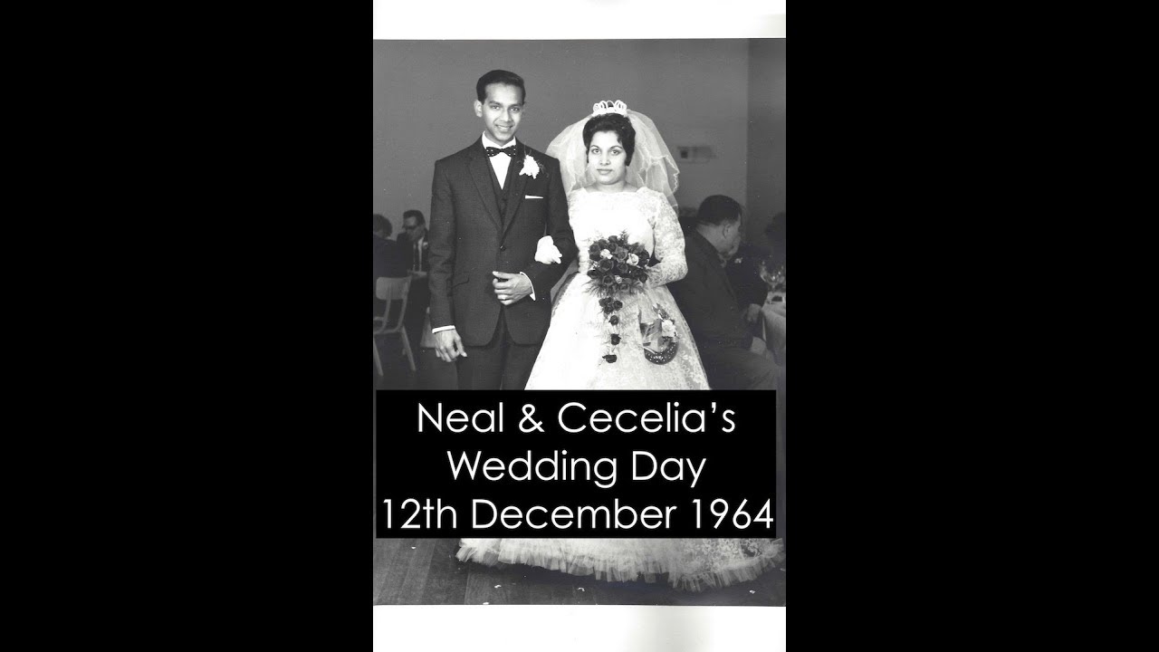Neal & Cecelia's Wedding Day - 12th December 1964