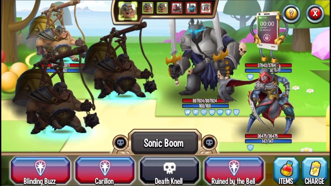 Monster Legends - The Ringer level 1 to 130 combat PVP review :D