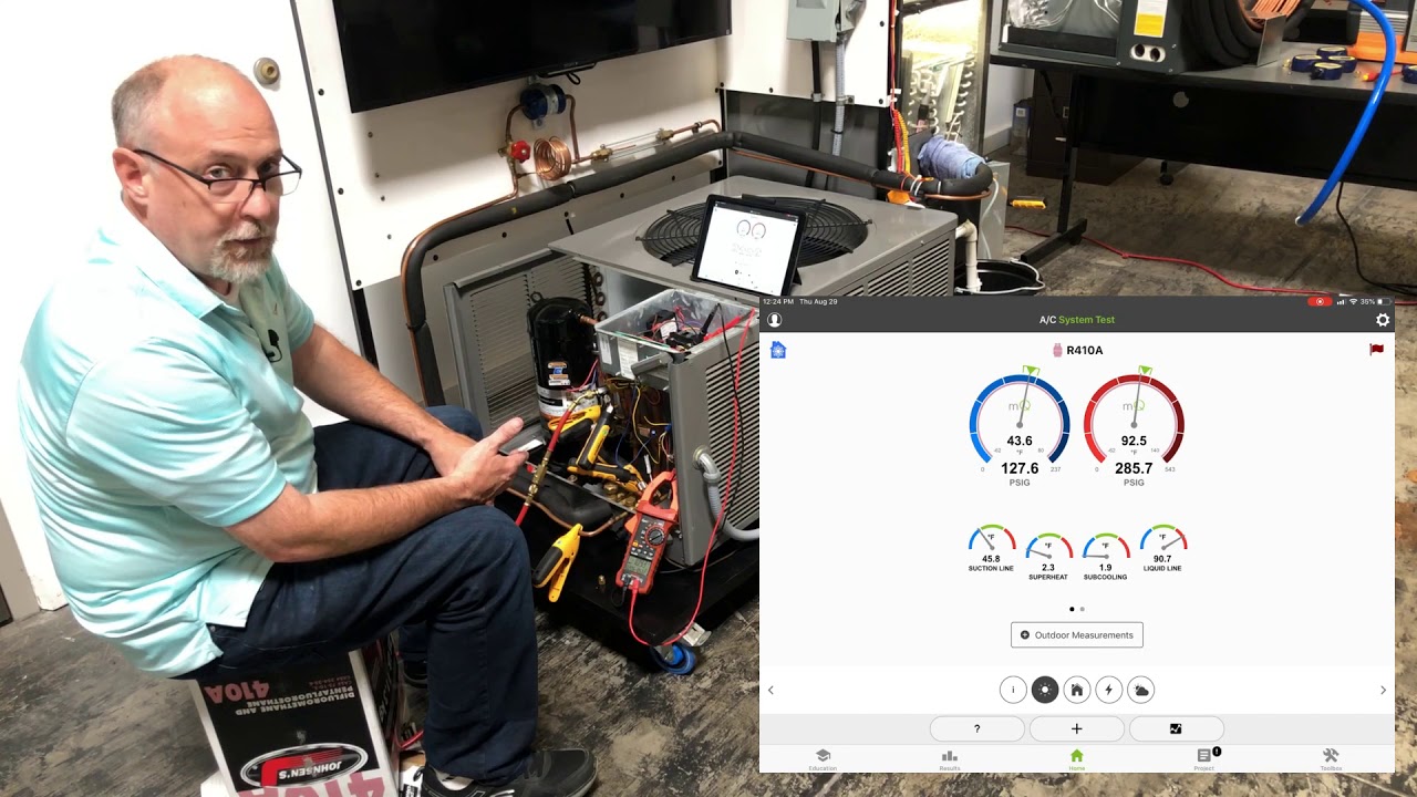 How to properly charge a system