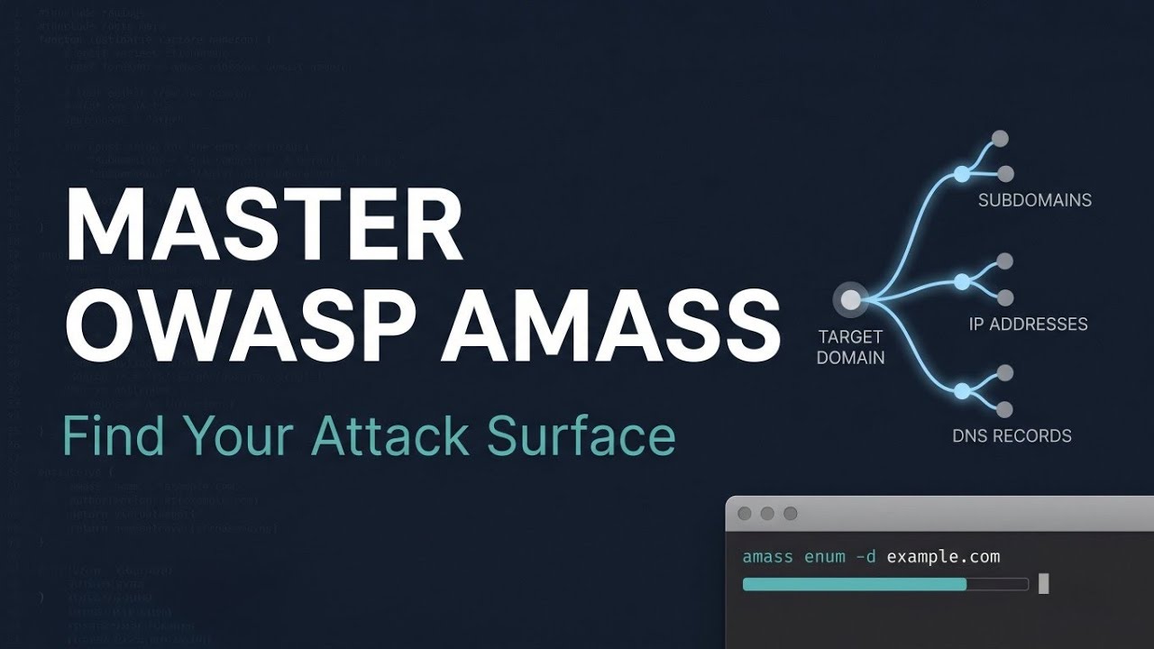 Find Hidden Assets with OWASP Amass! 🌐 Bug Bounty Recon Guide 2026