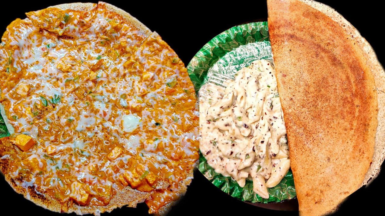 PIZZA Dosa | Italian pasta Dosa | Pura Gho Gha taste 🤤 | ODISHA STREET FOOD