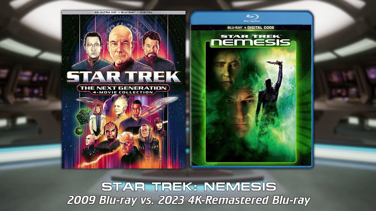 STAR TREK: NEMESIS — Blu-ray Comparison (2009 vs. 2023)