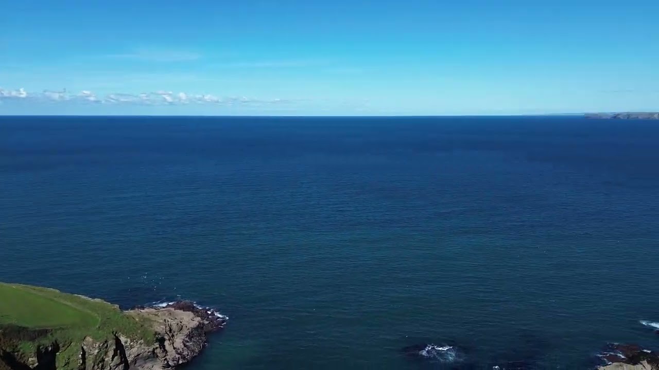 Port Issac Cornwall Doc Martin DJI mini 3