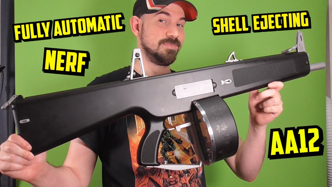 Этот Nerf AA12 просто безумие