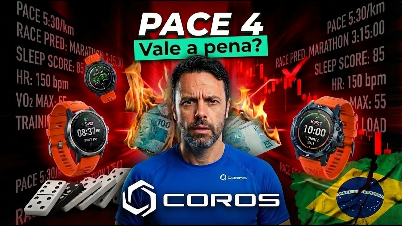 QUAL O MELHOR RELÓGIO GPS DA COROS PARA CORRIDA? (Análise detalhada)