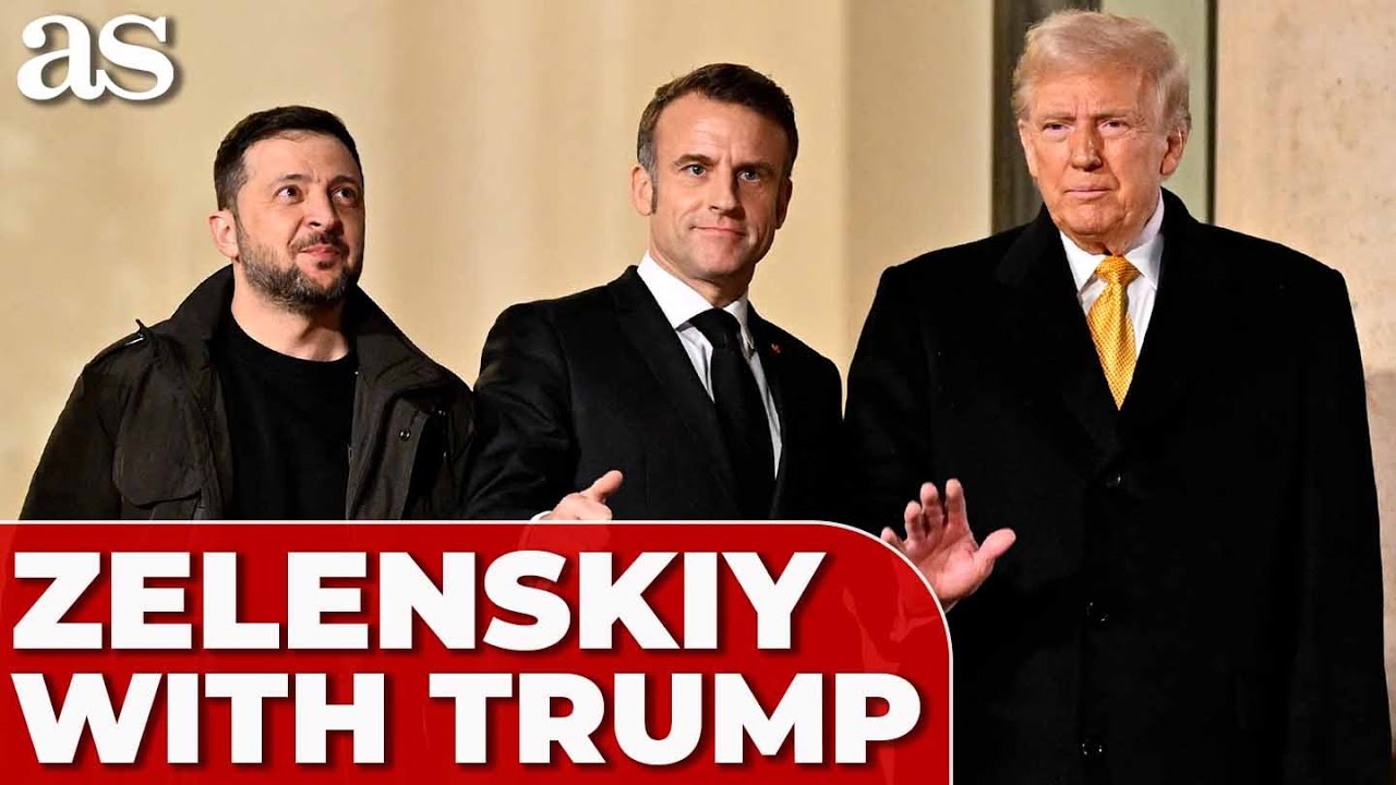 TRUMP, ZELENSKIY welcomed by MACRON for NOTRE-DAME re-opening CEREMONY