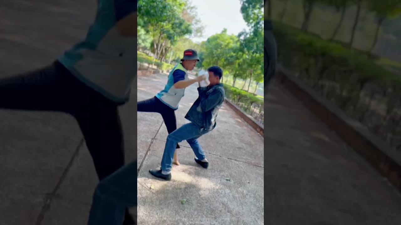 [1337] Learn martial arts to help the weak[THAO SELF DEFENSE] #vothuat #kungfu #martialarts #shorts