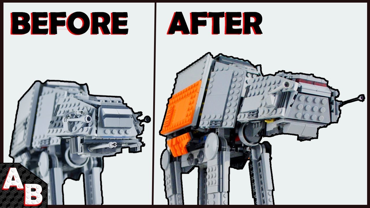 CAN you make an AT-AT Walker into a AT-ACT? The Best way HOW TO CONVERT YOUR AT-AT