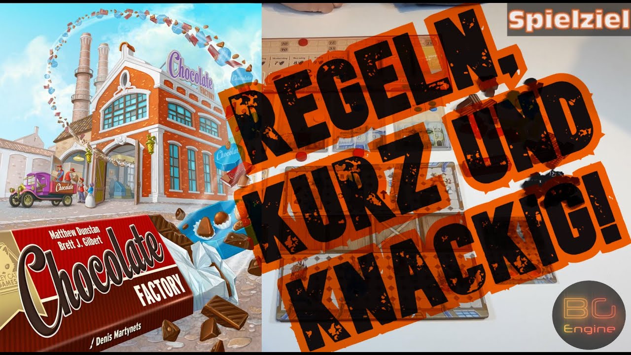 Chocolate Factory - Regeln, Kurz und Knackig - Brettspiel