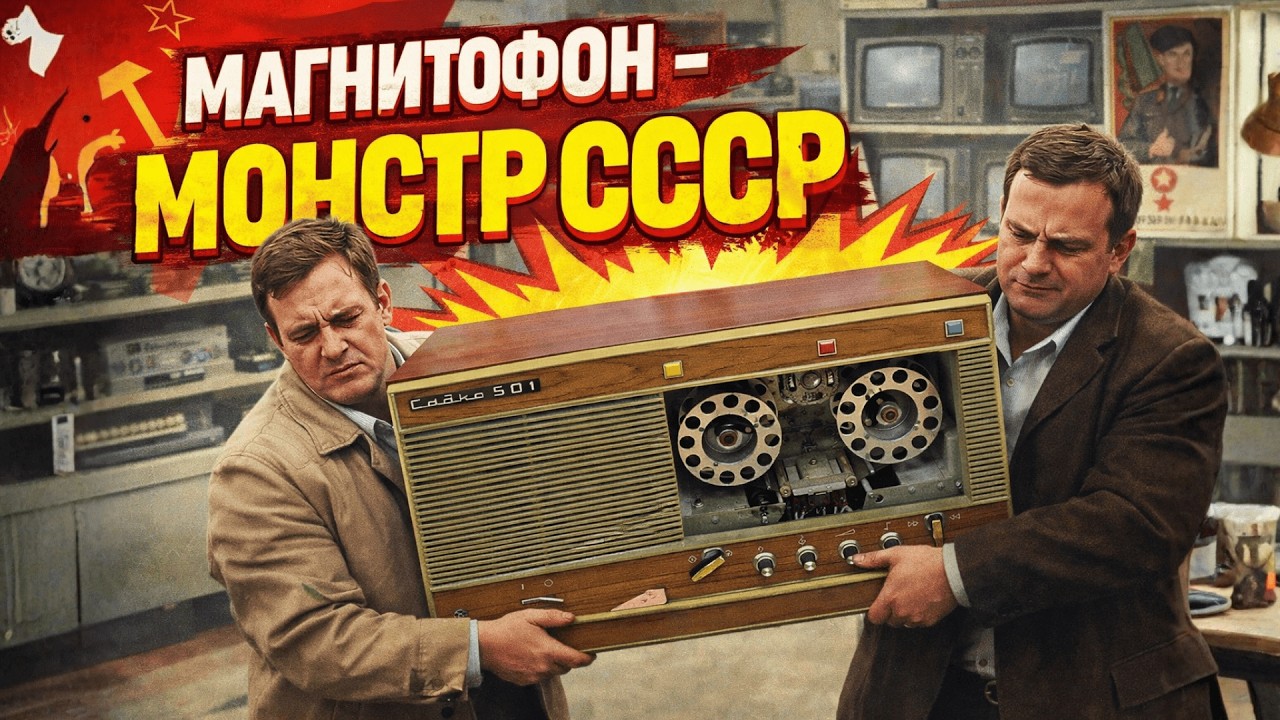 МАГНИТОФОН, который ЗАПИСЫВАЛ 12 часов подряд!