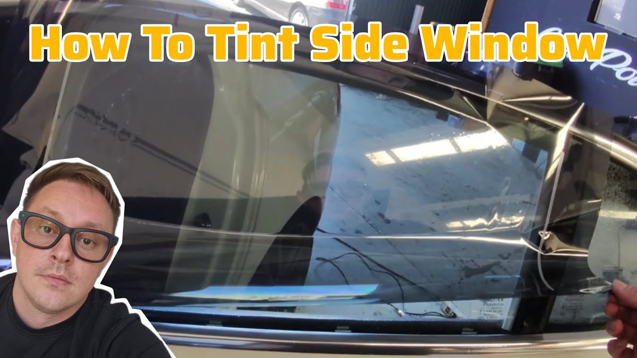How To Tint Side Window POV 
