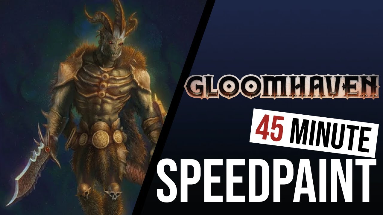 Speedpainting Gloomhaven- Brute (Beginner Friendly)