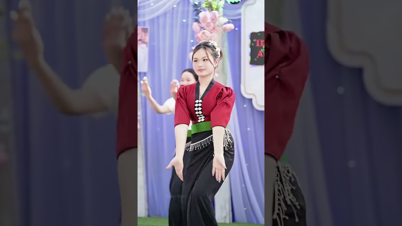 Vũ điệu các gái Thái Mường la trong đám cưới  #laonong 