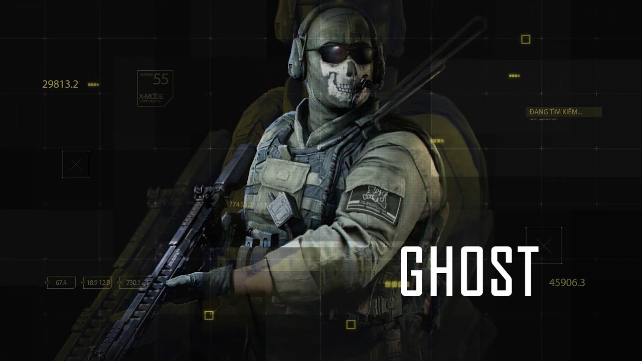 Ghost - Tiểu sử và cốt truyện | Call of Duty Mobile VN