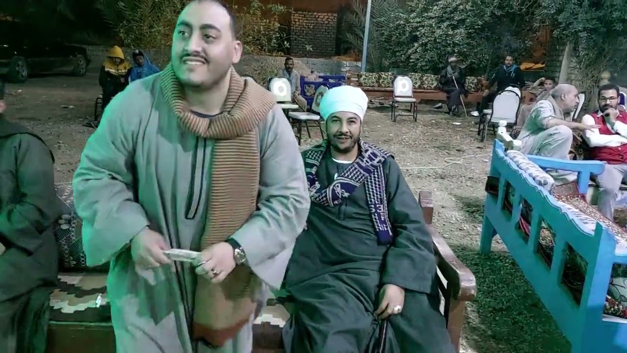 افراح النجا علي منصور بيت داود مركز جرجا مع الشيخ امير ابو رشاد ابو علي مع الرئيس محمد ابو السيد