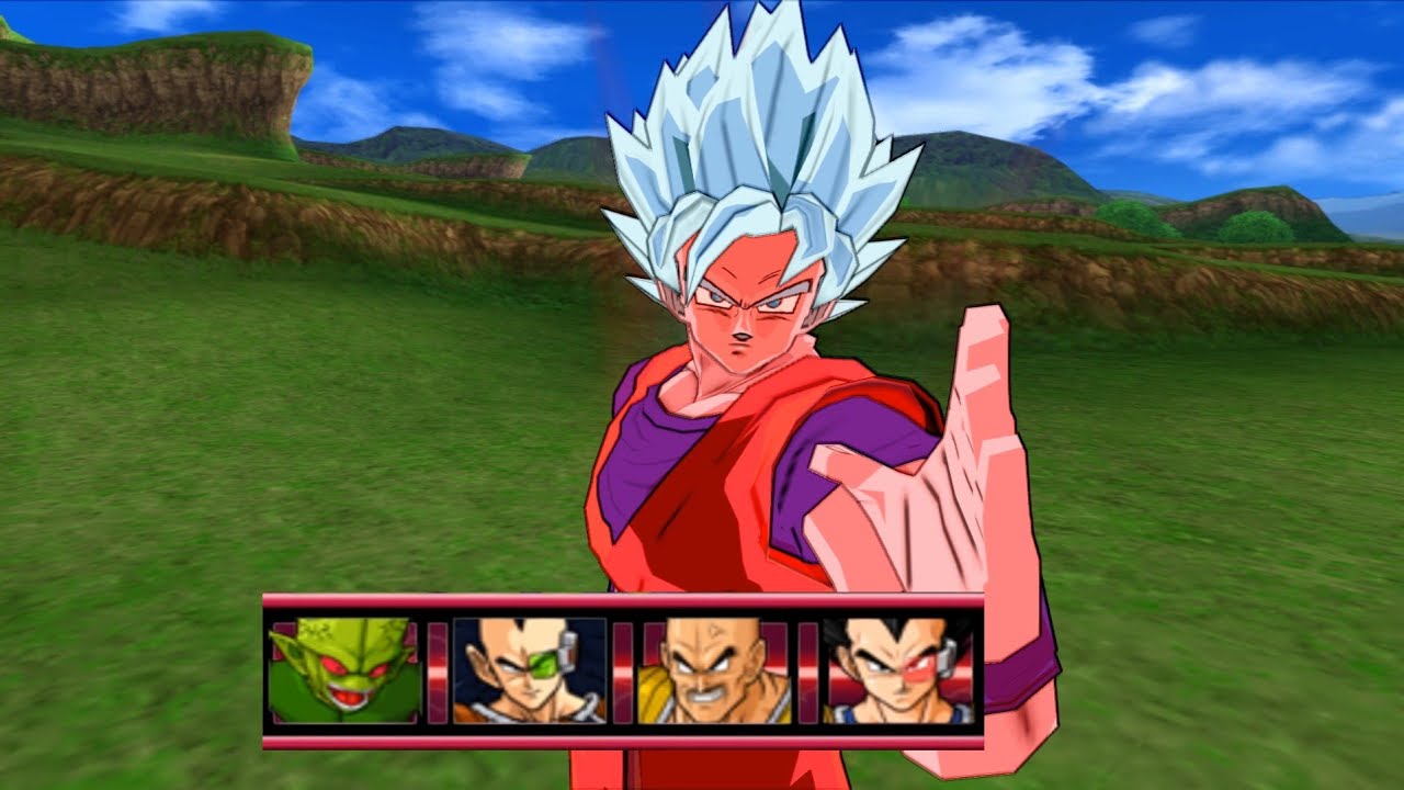 【TAS】What If - Goku Super Extra Prepared VS Saiyan Invasion | DBZ: Budokai Tenkaichi 3