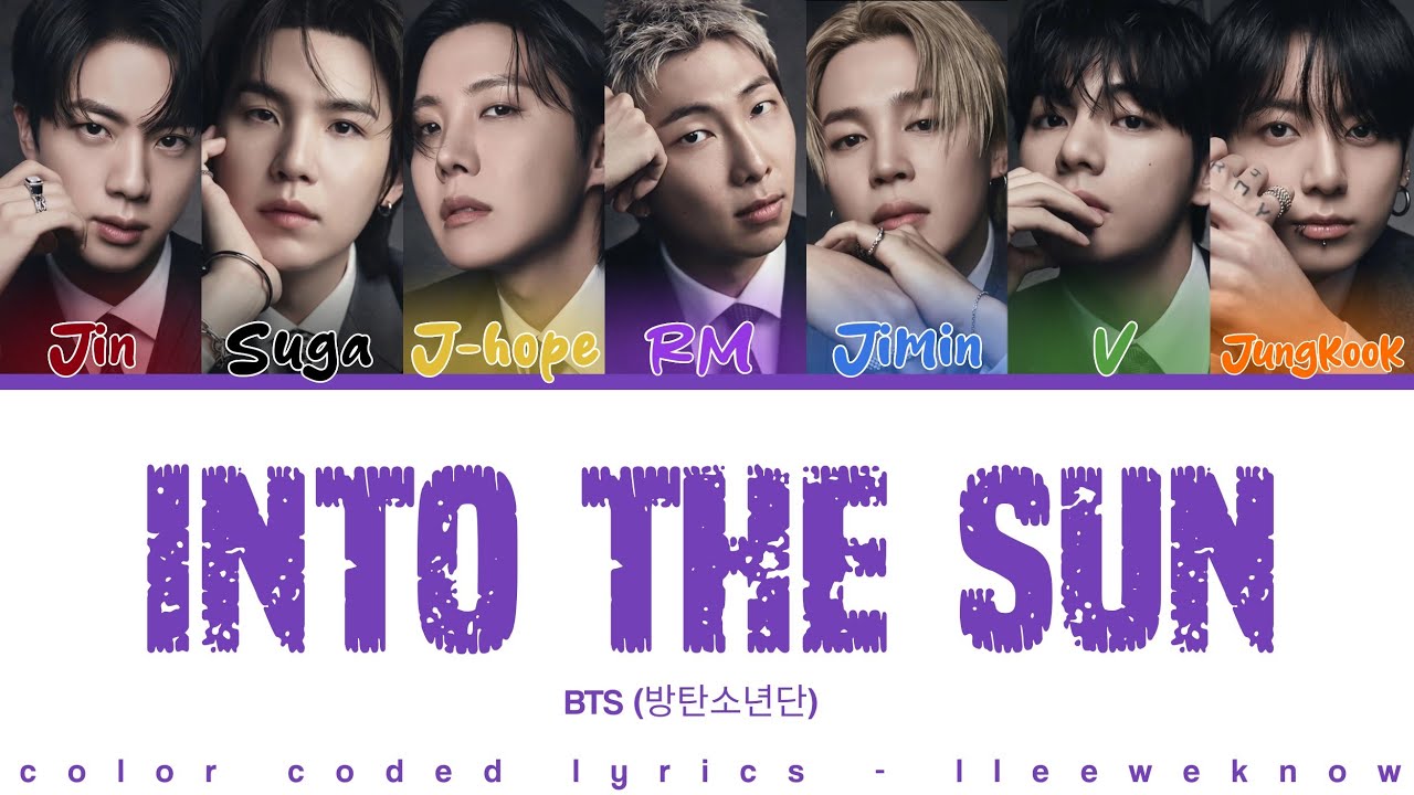 BTS 'Into the sun