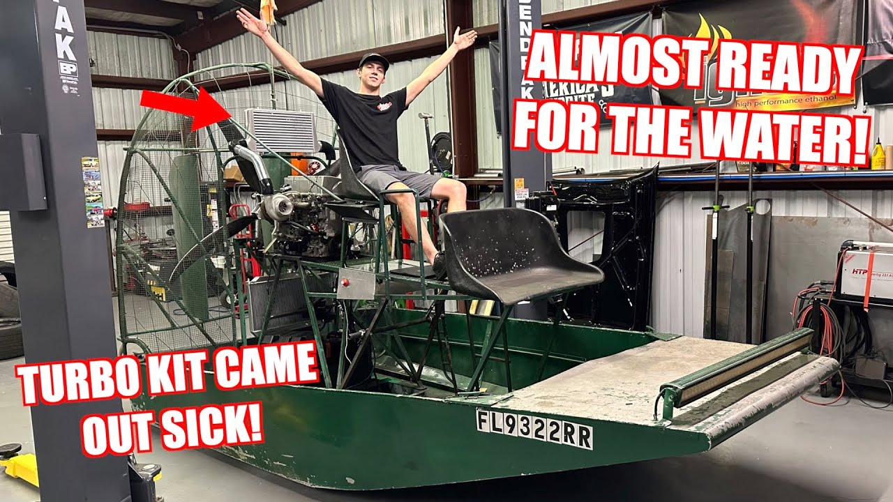 Building The Turbo Kit For Our K-Swapped Airboat!