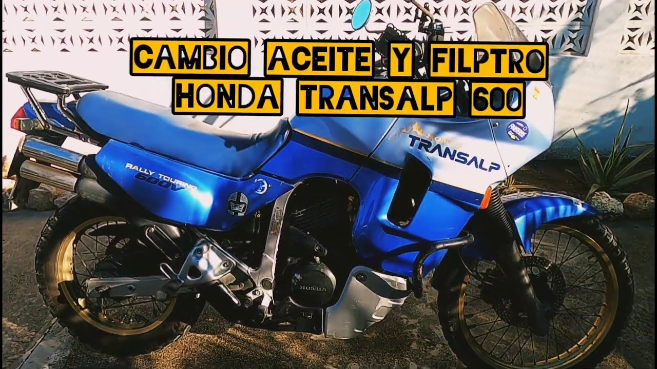 CAMBIO DE ACEITE Y FILTRO DE ACEITE | HONDA TRANSALP 600