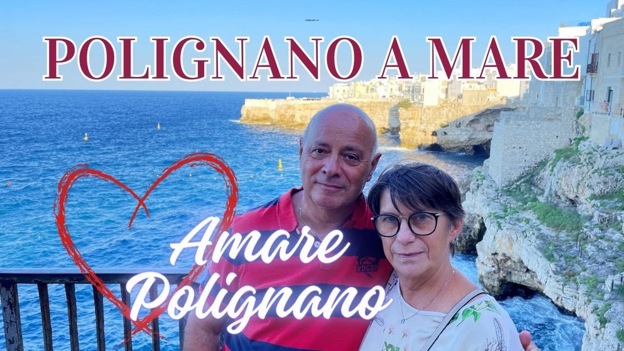 Sosta Libera sulla scogliera di POLIGNANO A MARE esperienza straordinaria in camper