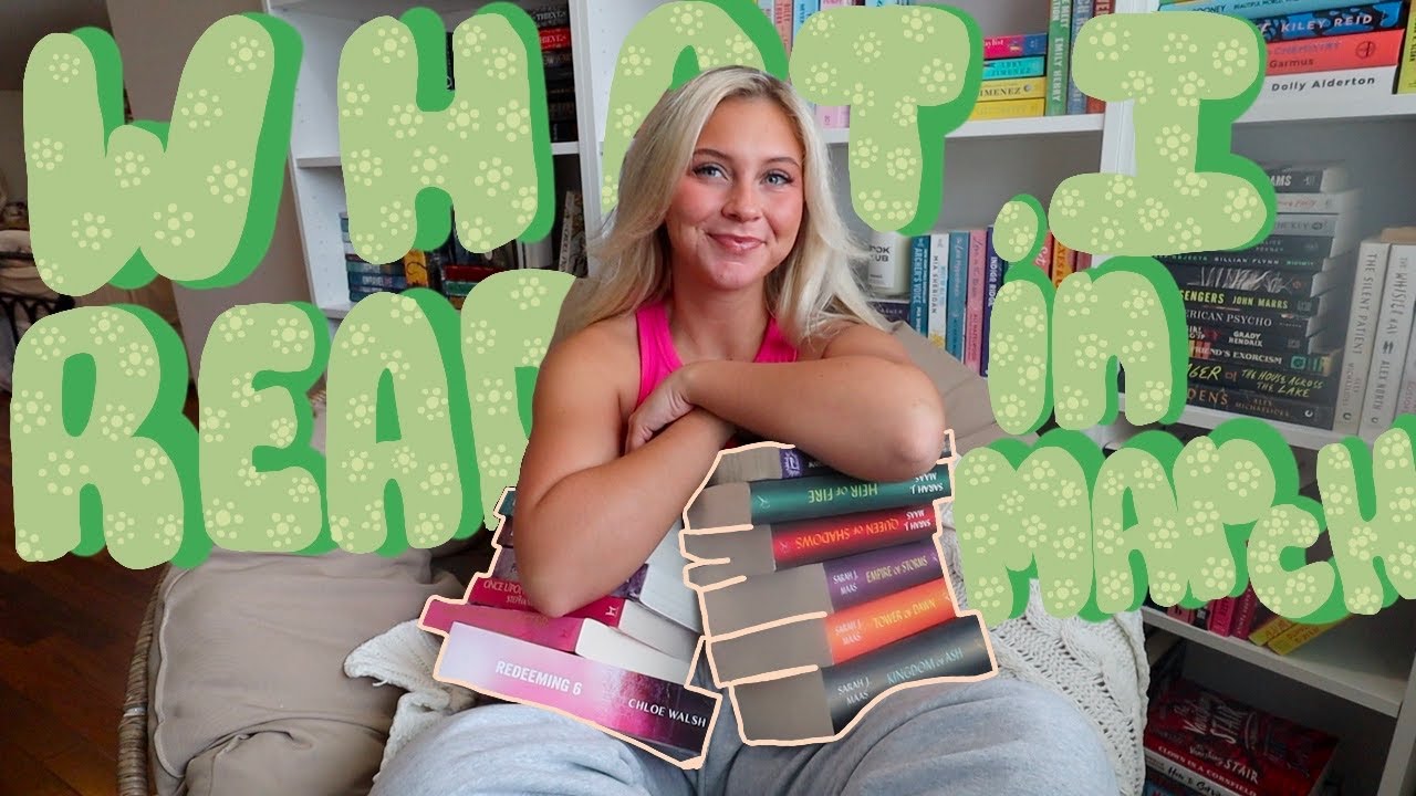 All 13 Books I Read In March | my best reading month ever|
