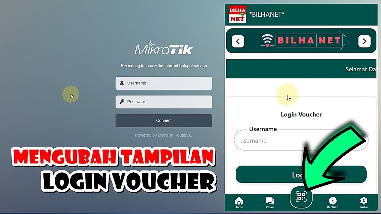 Tutorial Cara Mengganti Template Login Page Hotspot Voucher Mikrotik