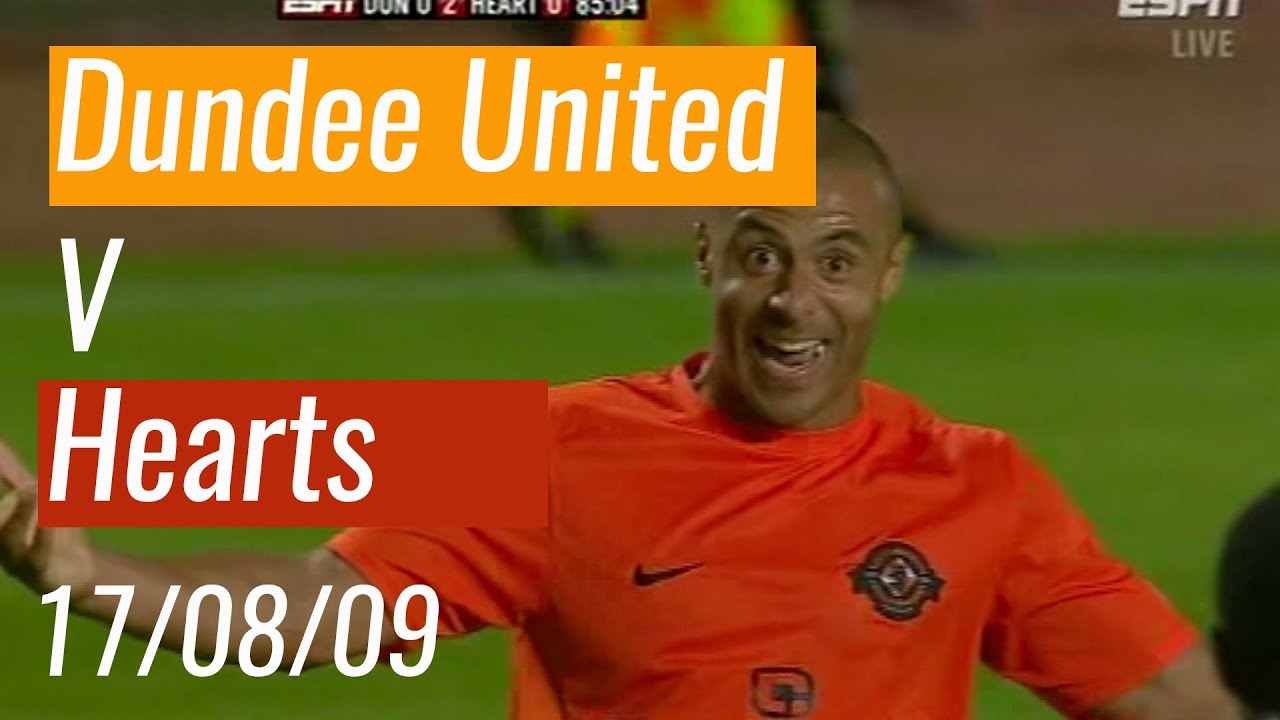 Dundee United v Hearts - 17/08/09 - SPL