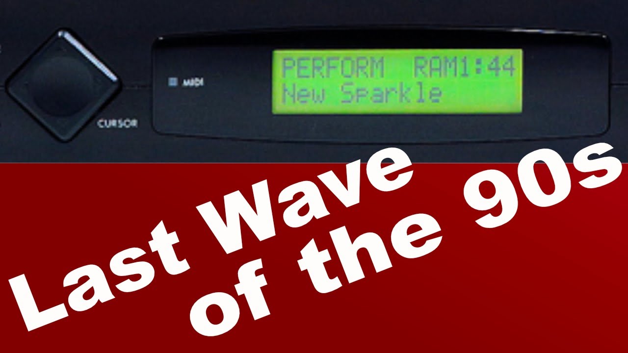 Overview & Demo | Korg Wavestation SR