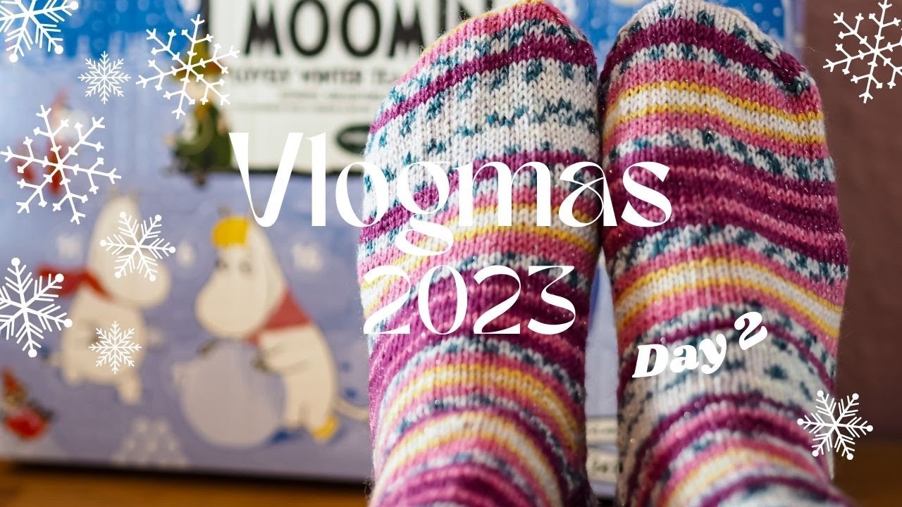 Vlogmas 2023 I Day 2 I Munich Knits Wollfestival, Münchner Winterwunderland I Yogini with Yarn