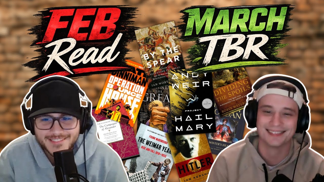 February Reading Wrap-Up + March TBR (Project Hail Mary & More)