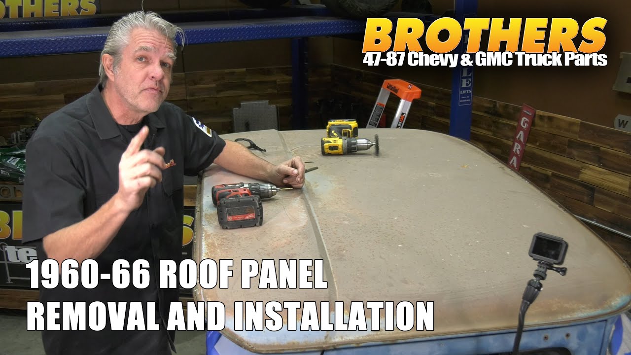 1960-66 Chevy & GMC Truck Roof Panel Replacement / Patch / Repair/Rust / Bodywork / Cab Metal