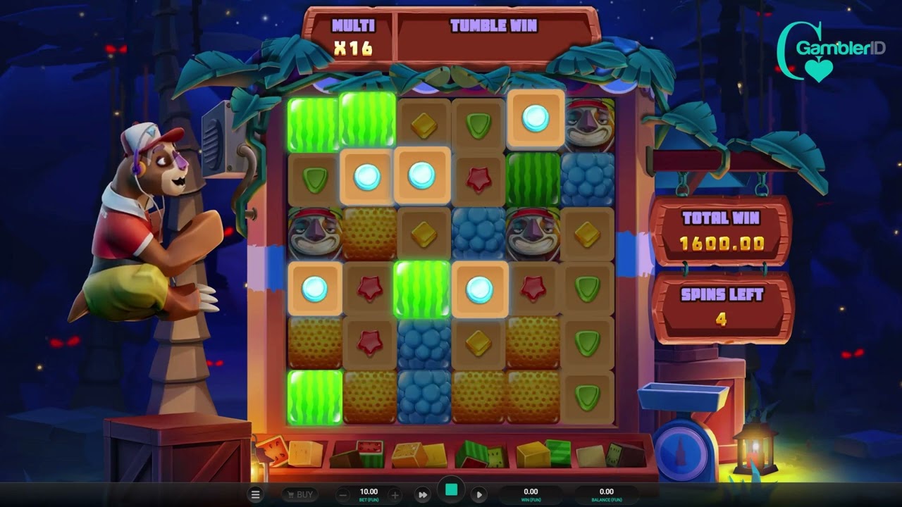 Sloth Tumble by Relax Gaming Video Review | GamblerID