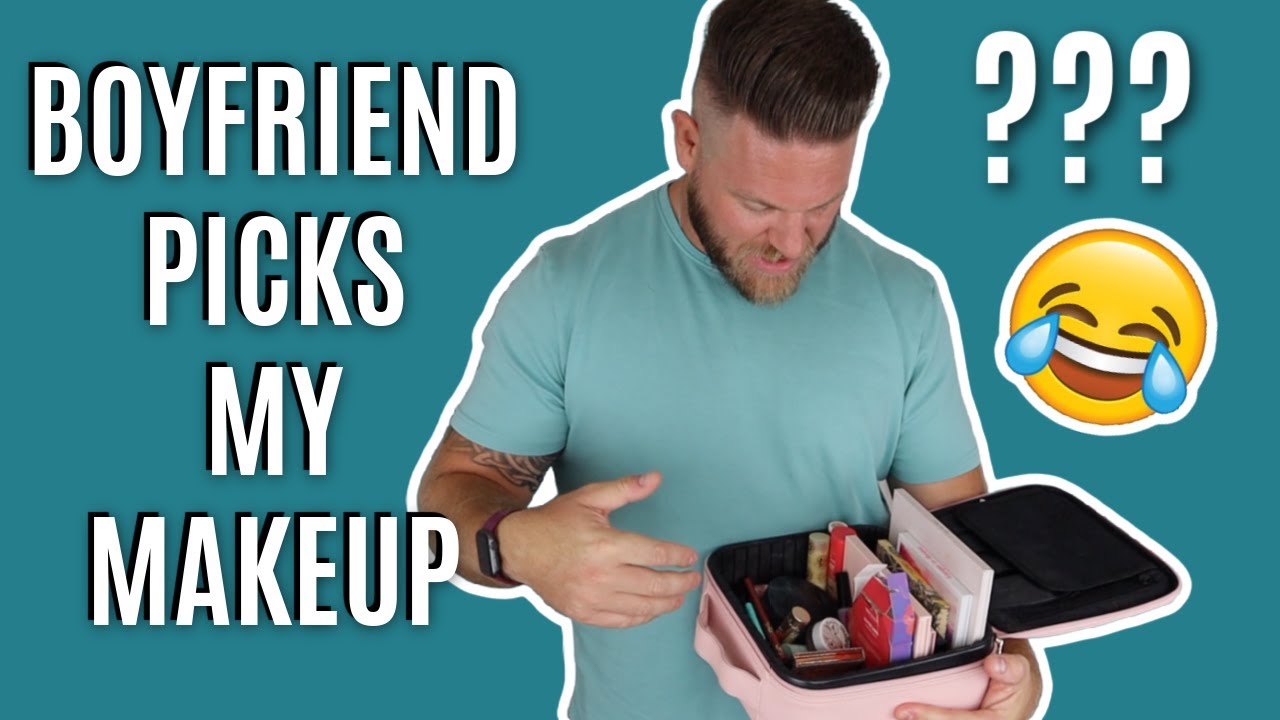 BOYFRIEND PICKS MY MAKEUP (Prequel to my Boyfriend Does My Makeup Video!)