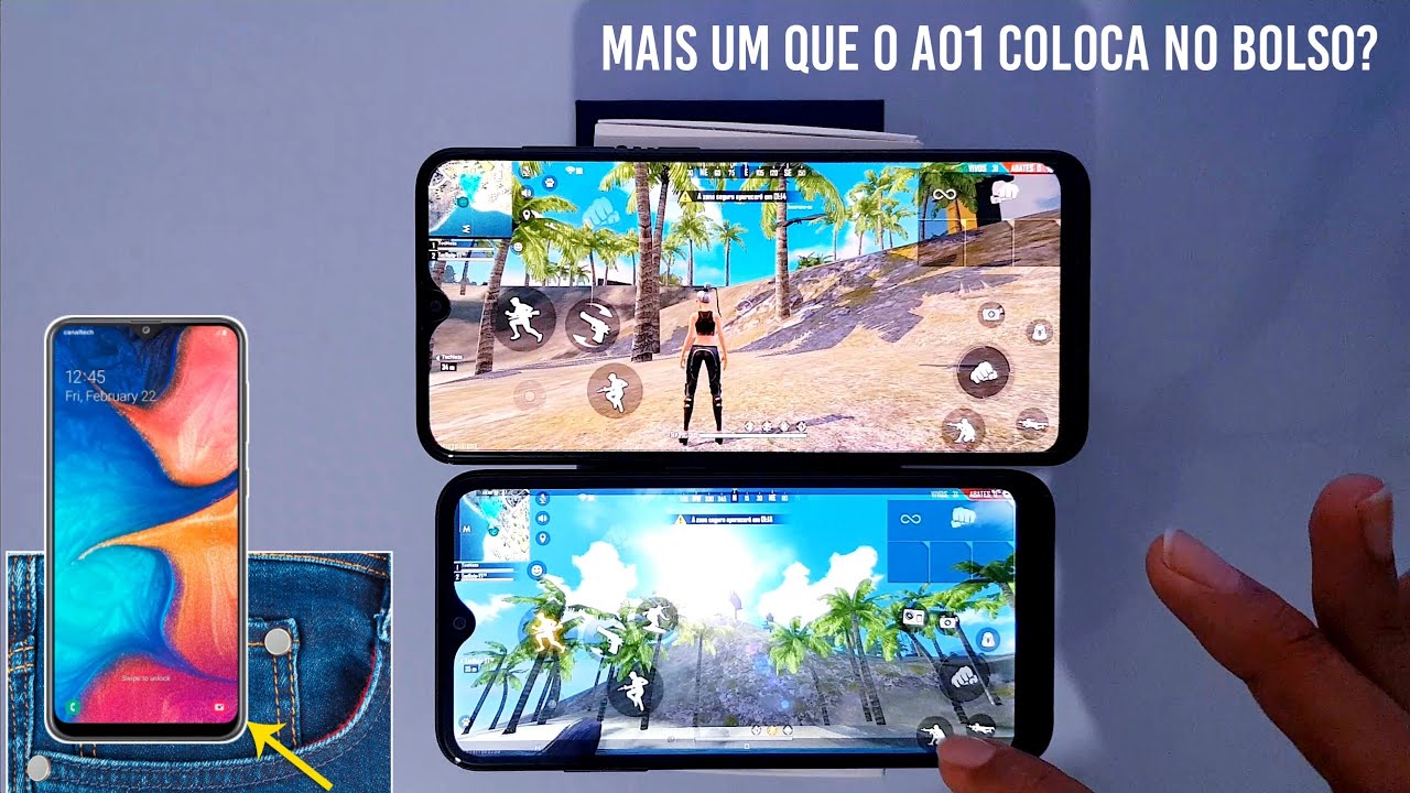 Galaxy A01/2GB VS Galaxy A20/3GB