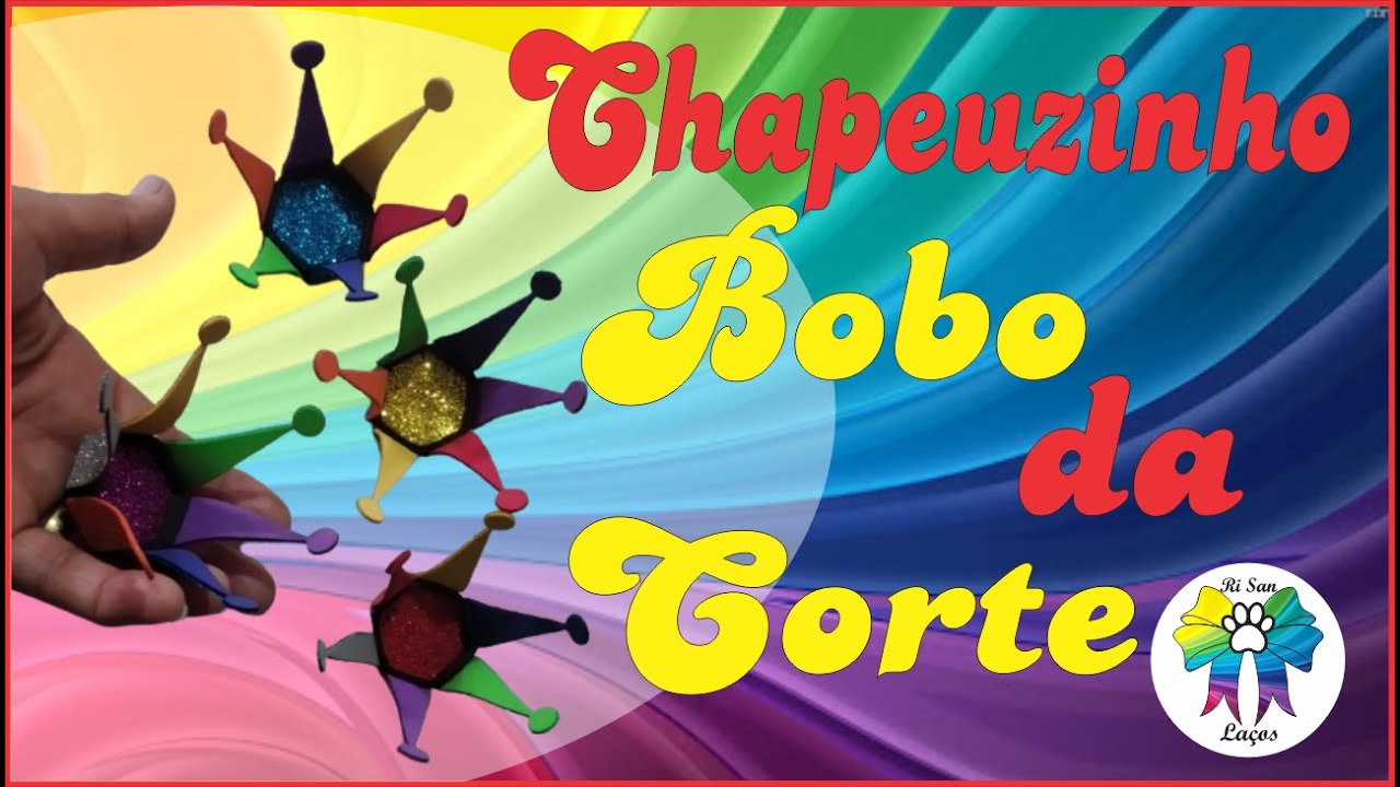 Chapeuzinho Bobo da Corte - PASSO A PASSO, COMO FAZER ACESSÓRIOS PET DE FORMA FÁCIL PARA INICIANTE