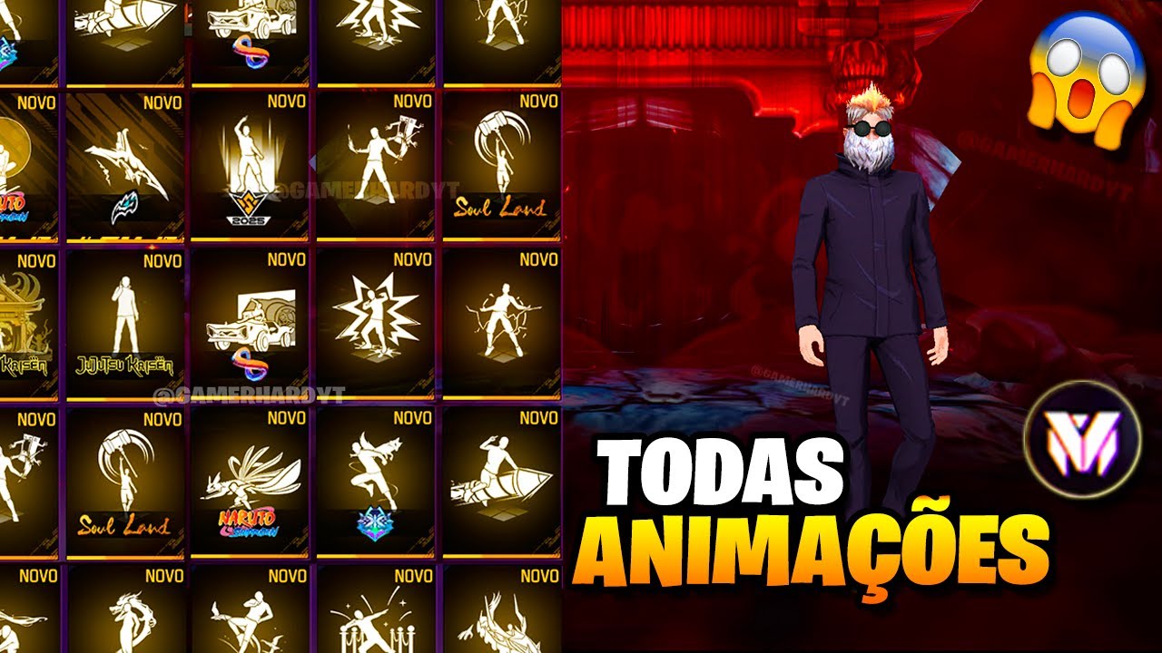 TODAS AS ANIMA&Ccedil;&Otilde;ES MVP (2017 - 2026) FREE FIRE