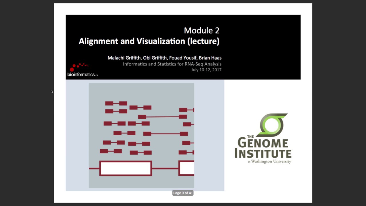 Alignment and Visualization