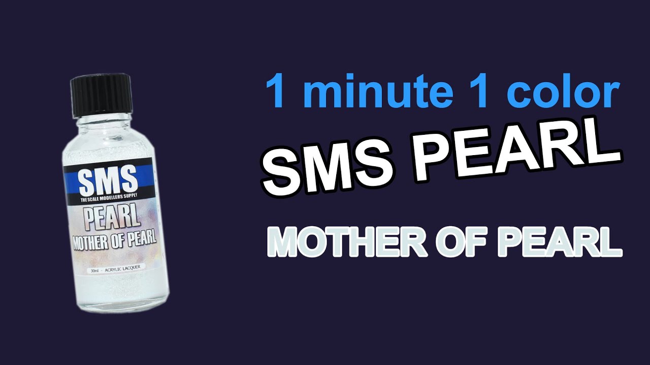 SMS Pearl Mother of Pearl - 1 minute 1 color