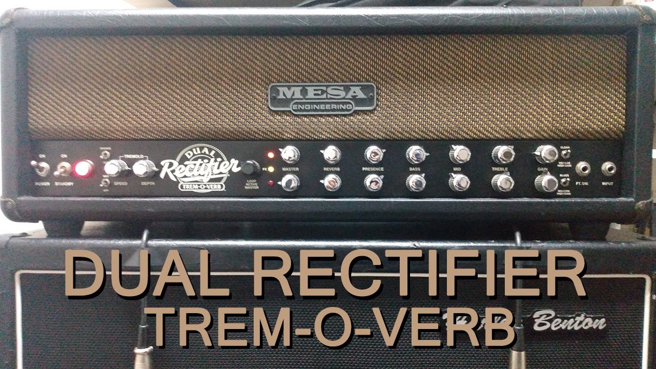 Mesa Boogie Dual Rectifier Tremoverb - Review