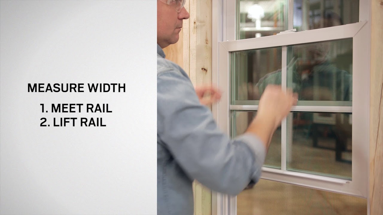 Measuring a Window Sash, Silver Line