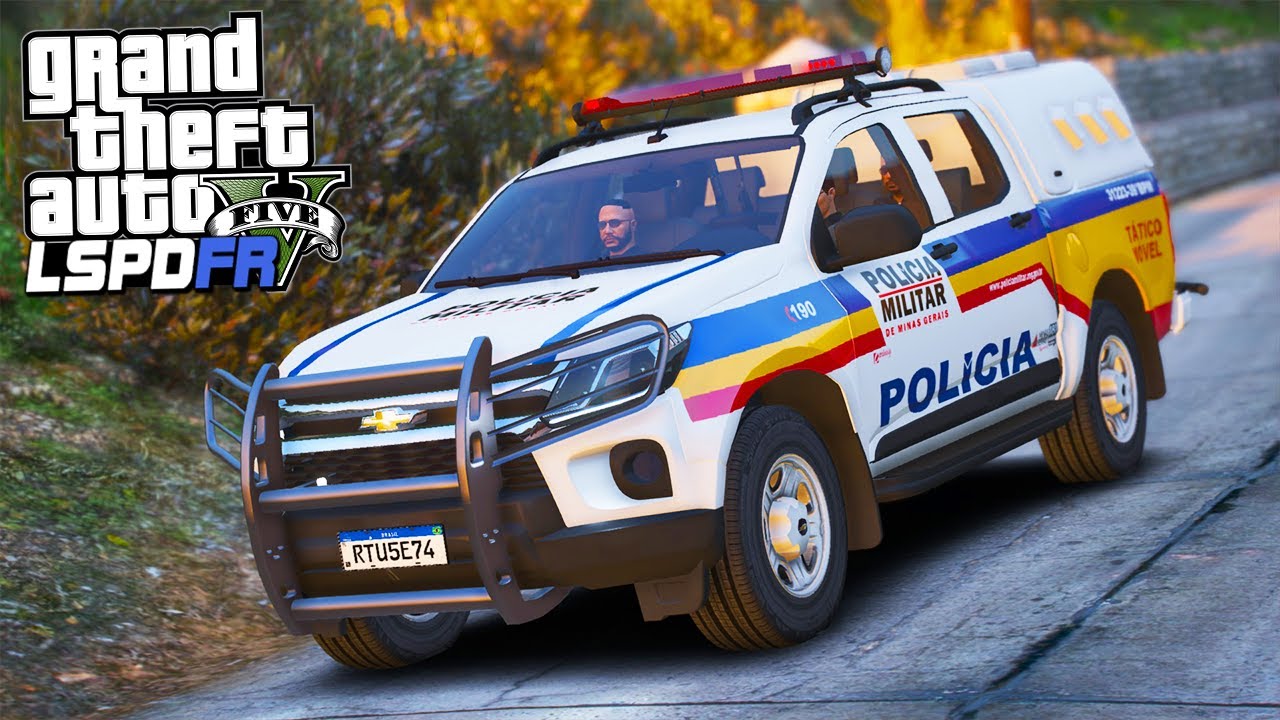 TATICO MOVEL EM AÇÃO NA AREA NOBRE DA CIDADE! - PMMG - GTA 5 ROTINA POLICIAL