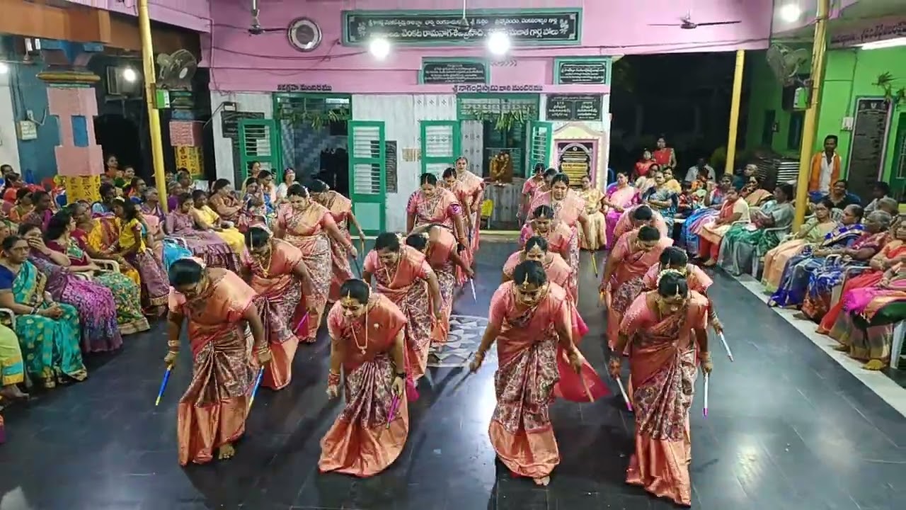 kolatam on #annapurnadevi archintunamma by sriram lakshmi aunty and team