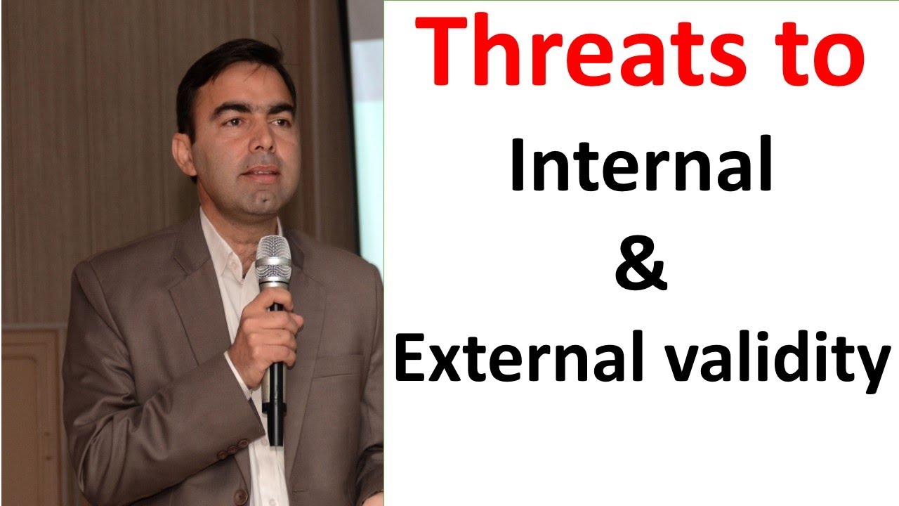 Threats to External and Internal Validity | Factors effecting Internal | External validity in hindi